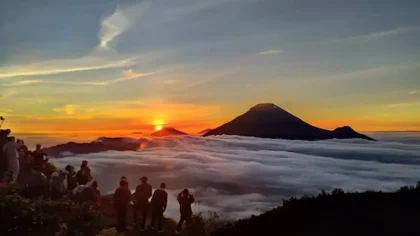 rute Golden Sunrise Sikunir Dieng
